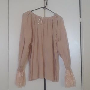 Renaissance-style freesize blouse